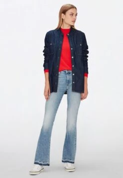 7 For All Mankind TAILORLESS - Jeans Bootcut - Light Blue -7 For All Mankind 00459491759a4083a1ddee42cf2e2d64