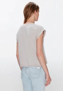 7 For All Mankind T-Shirt Basic - Grey -7 For All Mankind 0bbd421c76464d8fb5f64313af0e28ca