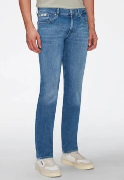 7 For All Mankind STANDARD - Jeans Straight Leg - Light Blue