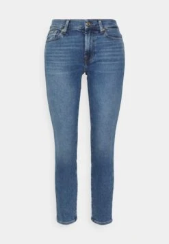 7 For All Mankind ROXANNE ANKLE LUXVINIMP - Jeans Skinny Fit - Mid Blue -7 For All Mankind 0f3b9eca75d946dda60bb5092c39585b