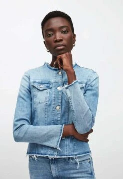 7 For All Mankind GIACCA SLIM ILLUSION BLISSFUL AZZURRO - Jeansjacke - Denim 12 7 For All Mankind GIACCA SLIM ILLUSION BLISSFUL AZZURRO - Jeansjacke - Denim -7 For All Mankind 1205016ab86e4f078bedf1fb09dd429f