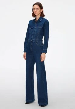 7 For All Mankind LUXE - Jumpsuit - Dark Blue