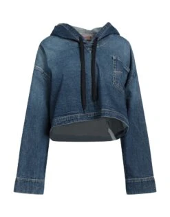 N°21 X 7 FOR ALL MANKIND | Jeanshemd Blau Damen