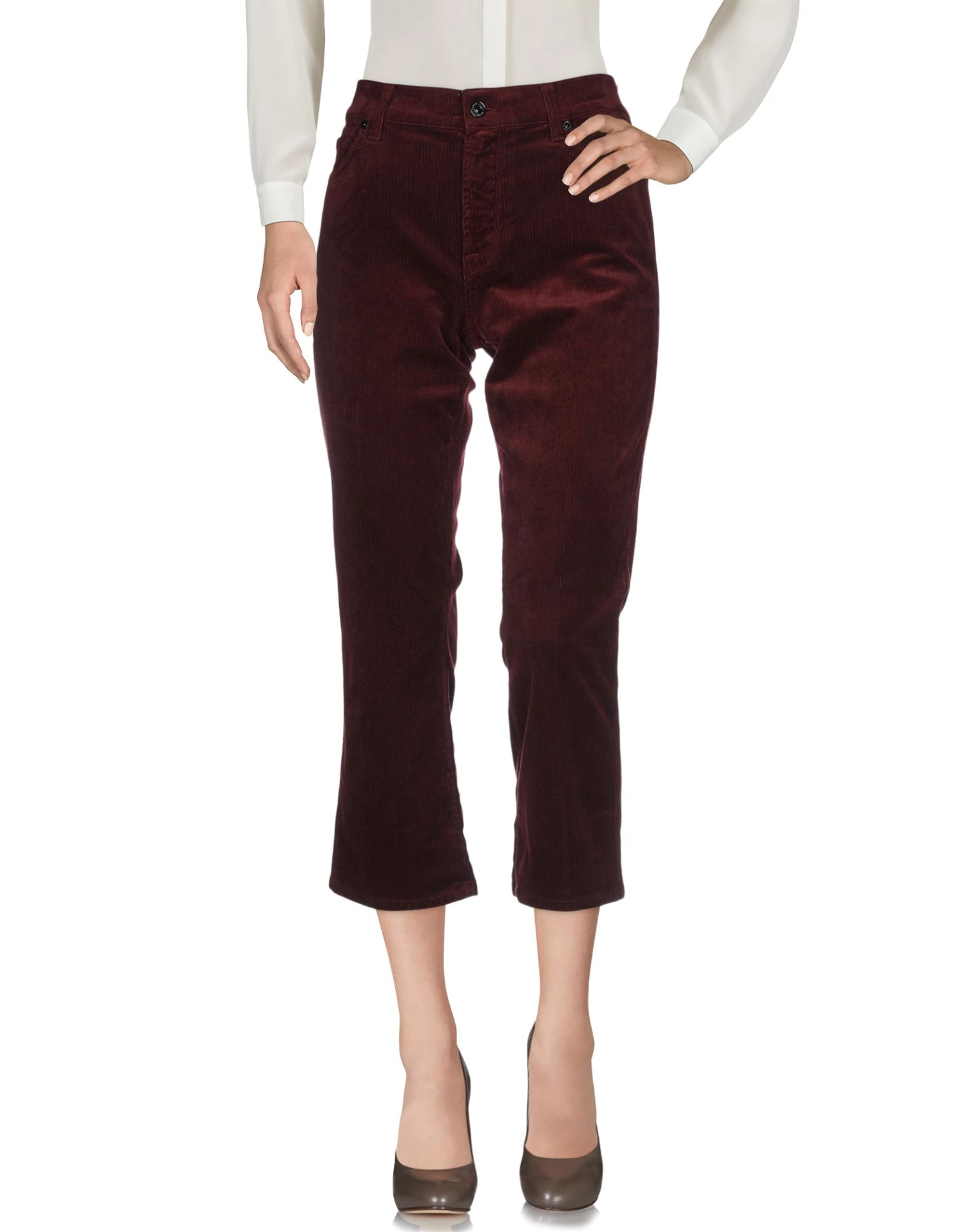 7 FOR ALL MANKIND | Hosen Pflaume Damen 4 7 FOR ALL MANKIND | Hosen Pflaume Damen – Bild 2