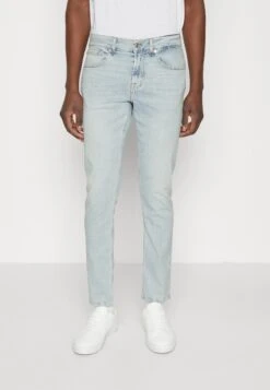 7 For All Mankind SLIMMY TAPERED LEFHANCOR - Jeans Tapered Fit - Light Blue -7 For All Mankind 136efabb386c4ea1952c39f0249ff25b 1