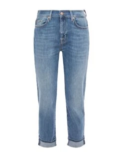 7 FOR ALL MANKIND | Caprihose Blau Damen