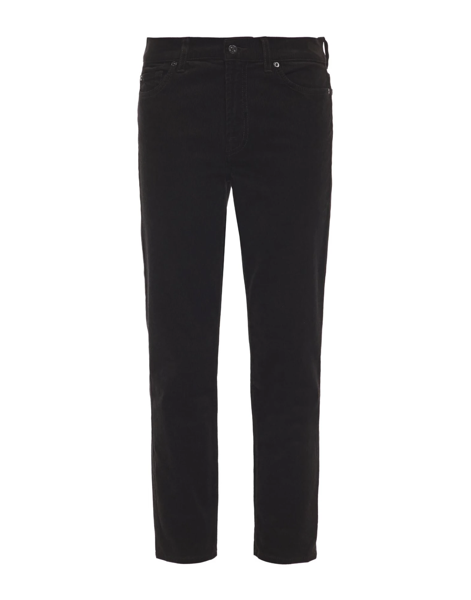 7 FOR ALL MANKIND | Cropped-hosen & Culottes Schwarz Damen 3 7 FOR ALL MANKIND | Cropped-hosen & Culottes Schwarz Damen