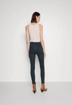 7 For All Mankind ULTRA HIGH RISE SKINNY GRACE - Jeans Skinny Fit - Dark Blue -7 For All Mankind 24e0180fbb51450a8603203700df26b7