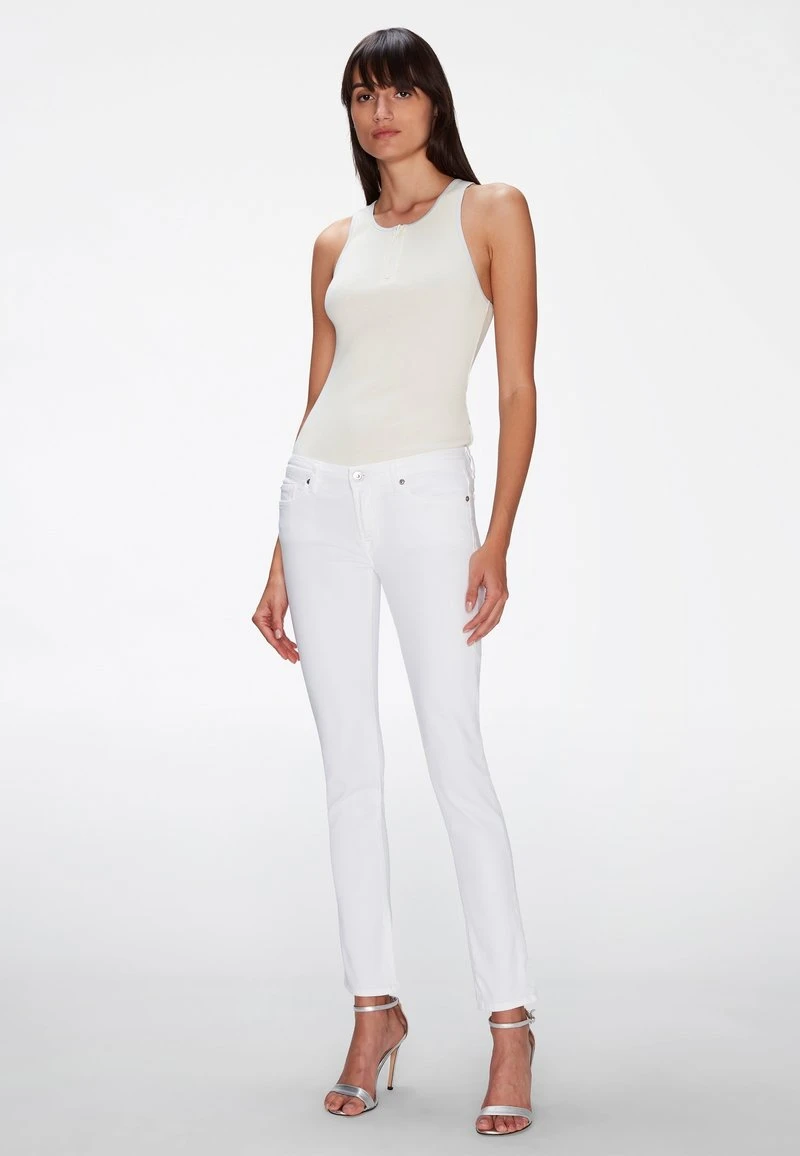 7 For All Mankind SLIM FIT PYPER - Jeans Slim Fit - White 7 7 For All Mankind SLIM FIT PYPER - Jeans Slim Fit - White – Bild 5