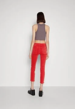 7 For All Mankind ROXANNE ANKLE COLORED STRETCH - Stoffhose - Red -7 For All Mankind 2b3e4f67c4964d358449c36c8e2c457d