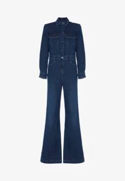 7 For All Mankind LUXE - Jumpsuit - Dark Blue -7 For All Mankind 2f9a5da9293244dca0fafdf08fe75c71