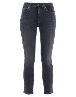 7 FOR ALL MANKIND | Jeans Granitgrau Damen