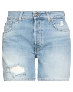 7 FOR ALL MANKIND | Shorts Blau Damen
