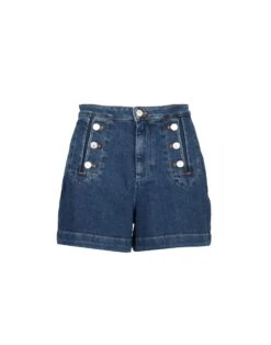 7 FOR ALL MANKIND Shorts JSAOA700CR | Shorts & Bermudas Blau Damen