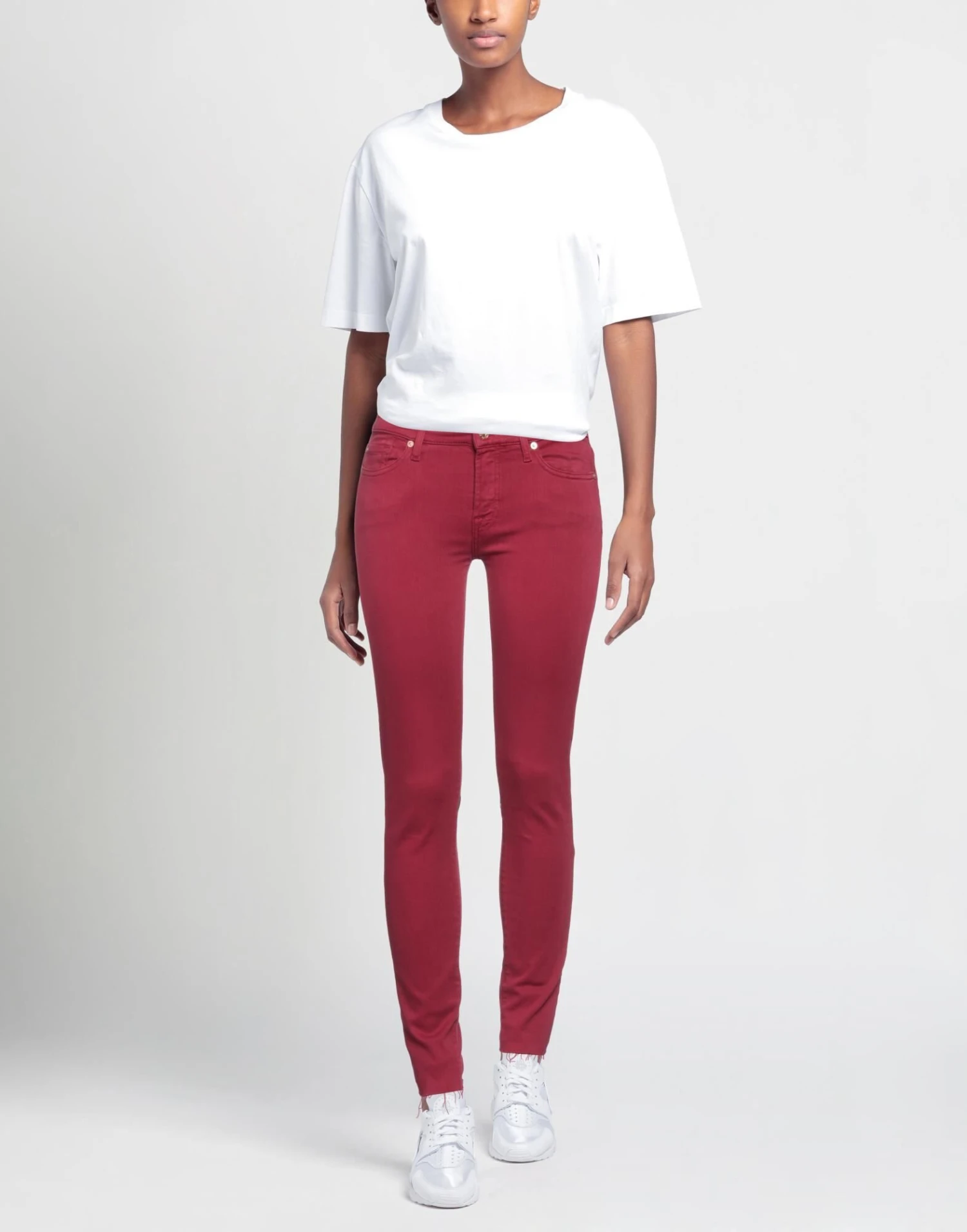 7 FOR ALL MANKIND | Hosen Ziegelrot Damen 4 7 FOR ALL MANKIND | Hosen Ziegelrot Damen – Bild 2