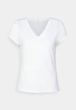 7 For All Mankind ANDY VNECK - T-Shirt Basic - White -7 For All Mankind 337b2fc7e3664a189ce97a1e5b6e35c3