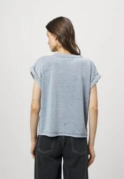 7 For All Mankind T-Shirt Basic - Blue -7 For All Mankind 3ef5b301bc754f1393f0bf0e6daa553b