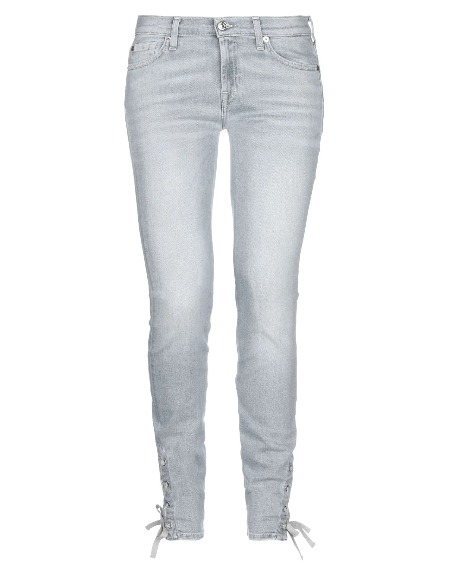 7 FOR ALL MANKIND | Jeans Hellgrau Damen 3 7 FOR ALL MANKIND | Jeans Hellgrau Damen