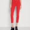 7 For All Mankind ROXANNE ANKLE COLORED STRETCH - Stoffhose - Red