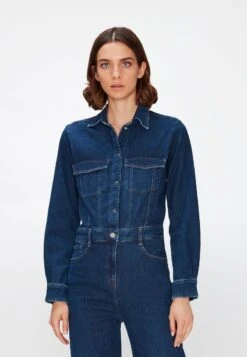 7 For All Mankind LUXE - Jumpsuit - Dark Blue -7 For All Mankind 50b3dc934f614089a7b9192be120fcbb