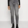 7 For All Mankind THE CROP SOHO - Jeans Straight Leg - Grey