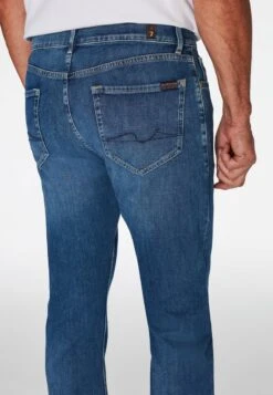 7 For All Mankind Jeans Slim Fit - Mid Blue -7 For All Mankind 5b633d6c001842fda14e995776e93ea1