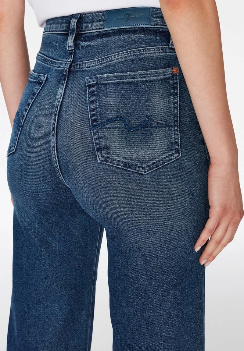 7 For All Mankind THE CROPPED JO - Flared Jeans - Dark Blue 5 7 For All Mankind THE CROPPED JO - Flared Jeans - Dark Blue – Bild 3