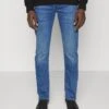 7 For All Mankind SLIMMYLUXE PERFORMANCE - Jeans Slim Fit - Mid Blue -7 For All Mankind 6ce2adcb5b5e449d80100f73e0151c9a