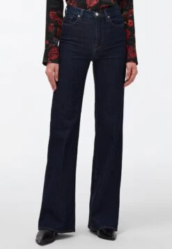 7 For All Mankind MODERN DOJO ROYAL - Jeans Bootcut - Dark Blue