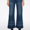 7 For All Mankind THE CROPPED JO - Flared Jeans - Dark Blue -7 For All Mankind 741cb6b4946a412db30dc0bbe51d361f