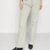 7 For All Mankind TESS TROUSER PEARL - Jeans Relaxed Fit - Grey -7 For All Mankind 754125748410431ba1330a197aee66b7