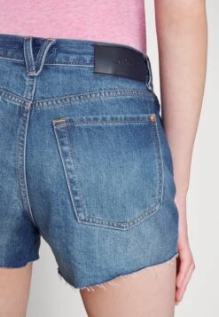 7 For All Mankind MONROE ROCK WITH ME - Jeans Shorts - Mid Blue -7 For All Mankind 773a7d198c0849ee90d11b29cf0c41c7