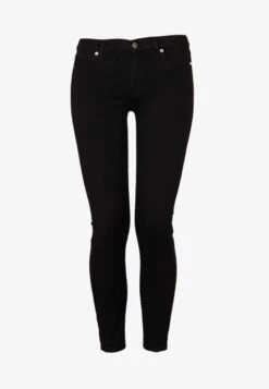 7 For All Mankind CROP - Jeans Skinny Fit - Bair Rinsed Black 11 7 For All Mankind CROP - Jeans Skinny Fit - Bair Rinsed Black -7 For All Mankind 92b18675210f49628d0c58fe65b08da2