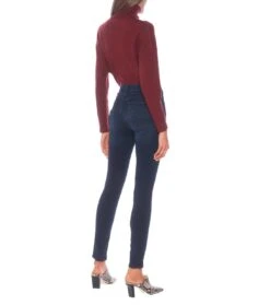 7 For All Mankind High-Rise Skinny Jeans Slim Illusion Luxe -7 For All Mankind P00520249 b2