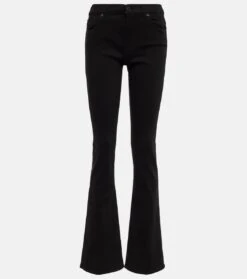 7 For All Mankind Mid-Rise Bootcut Jeans B(AIR)