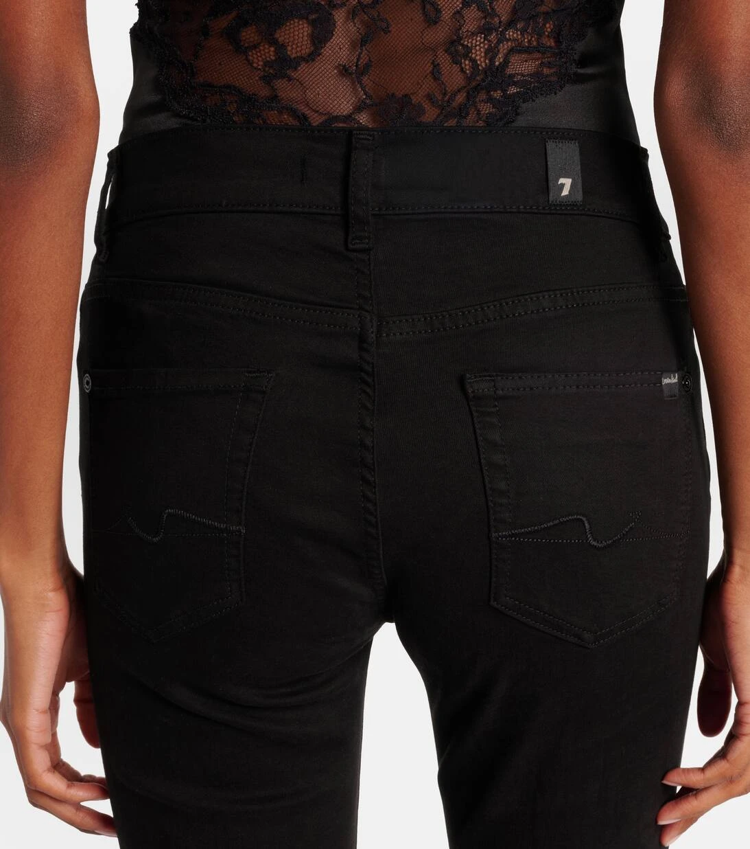 7 For All Mankind Mid-Rise Bootcut Jeans B(AIR) 7 7 For All Mankind Mid-Rise Bootcut Jeans B(AIR) – Bild 5