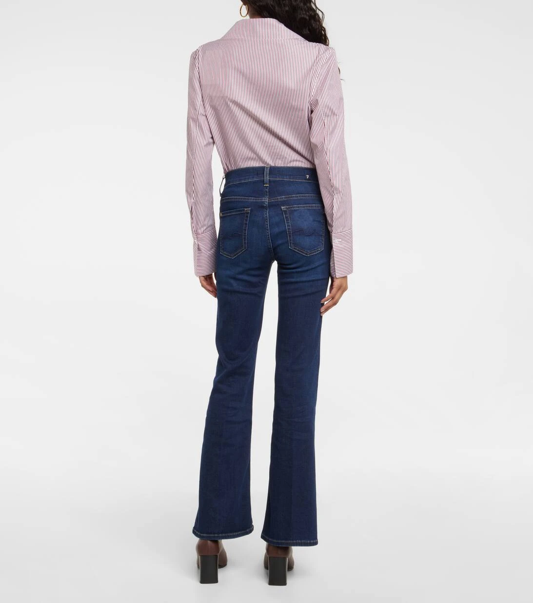 7 For All Mankind Low-Rise Bootcut Jeans 5 7 For All Mankind Low-Rise Bootcut Jeans – Bild 3