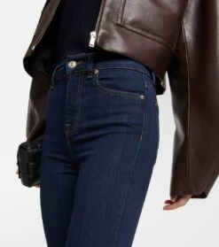 7 For All Mankind High-Rise Skinny Jeans Aubrey -7 For All Mankind P00740932 d1