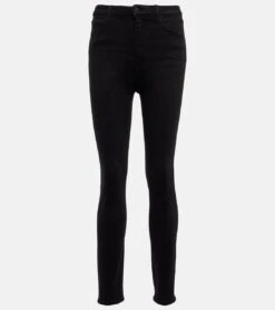 7 For All Mankind High-Rise Skinny Jeans Ultra