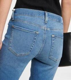 7 For All Mankind Mid-Rise Cropped Skinny Jeans -7 For All Mankind P00740941 d2