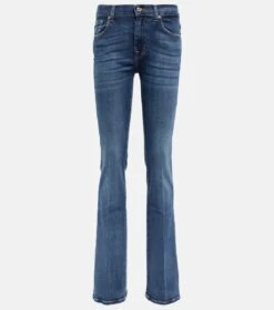7 For All Mankind Mid-Rise Jeans