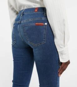 7 For All Mankind High-Rise Skinny Jeans Roxanne -7 For All Mankind P00740960 d3