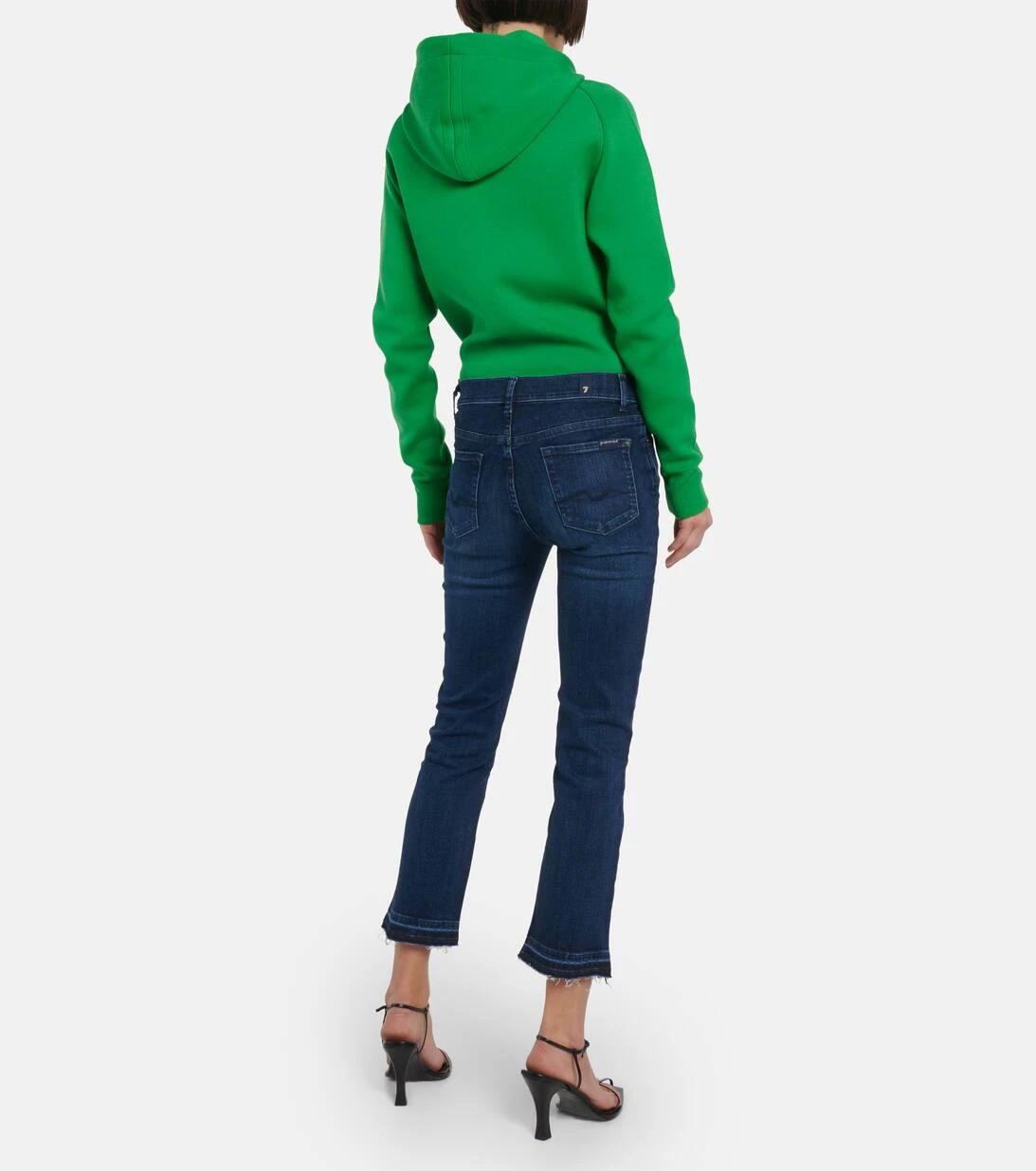 7 For All Mankind High-Rise Jeans The Straight Crop 5 7 For All Mankind High-Rise Jeans The Straight Crop – Bild 3