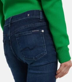 7 For All Mankind High-Rise Jeans The Straight Crop 13 7 For All Mankind High-Rise Jeans The Straight Crop -7 For All Mankind P00740966 d3