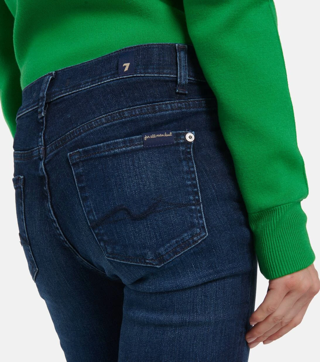 7 For All Mankind High-Rise Jeans The Straight Crop 8 7 For All Mankind High-Rise Jeans The Straight Crop – Bild 6