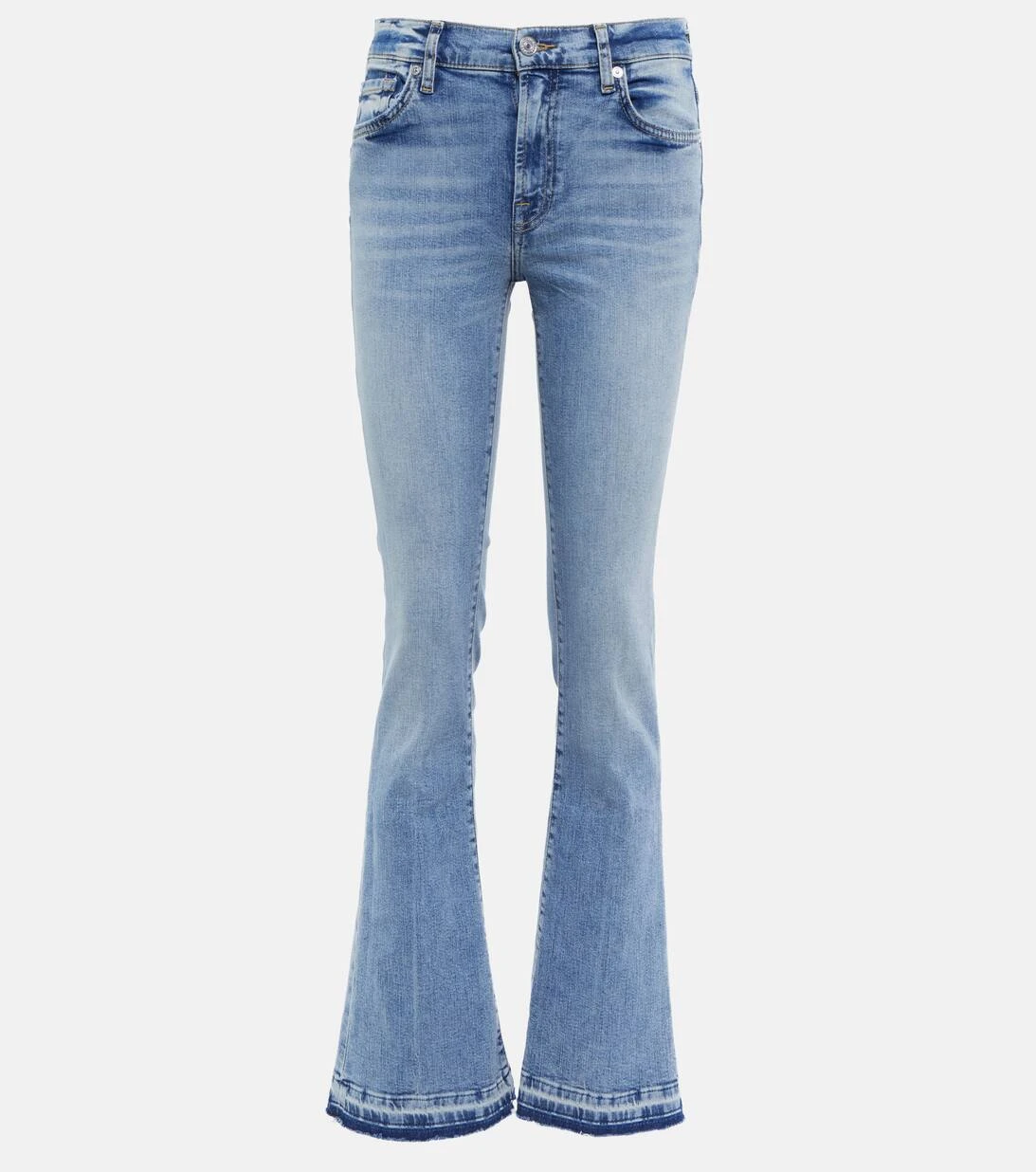 7 For All Mankind Mid-Rise Jeans Bootcut Tailorless 3 7 For All Mankind Mid-Rise Jeans Bootcut Tailorless