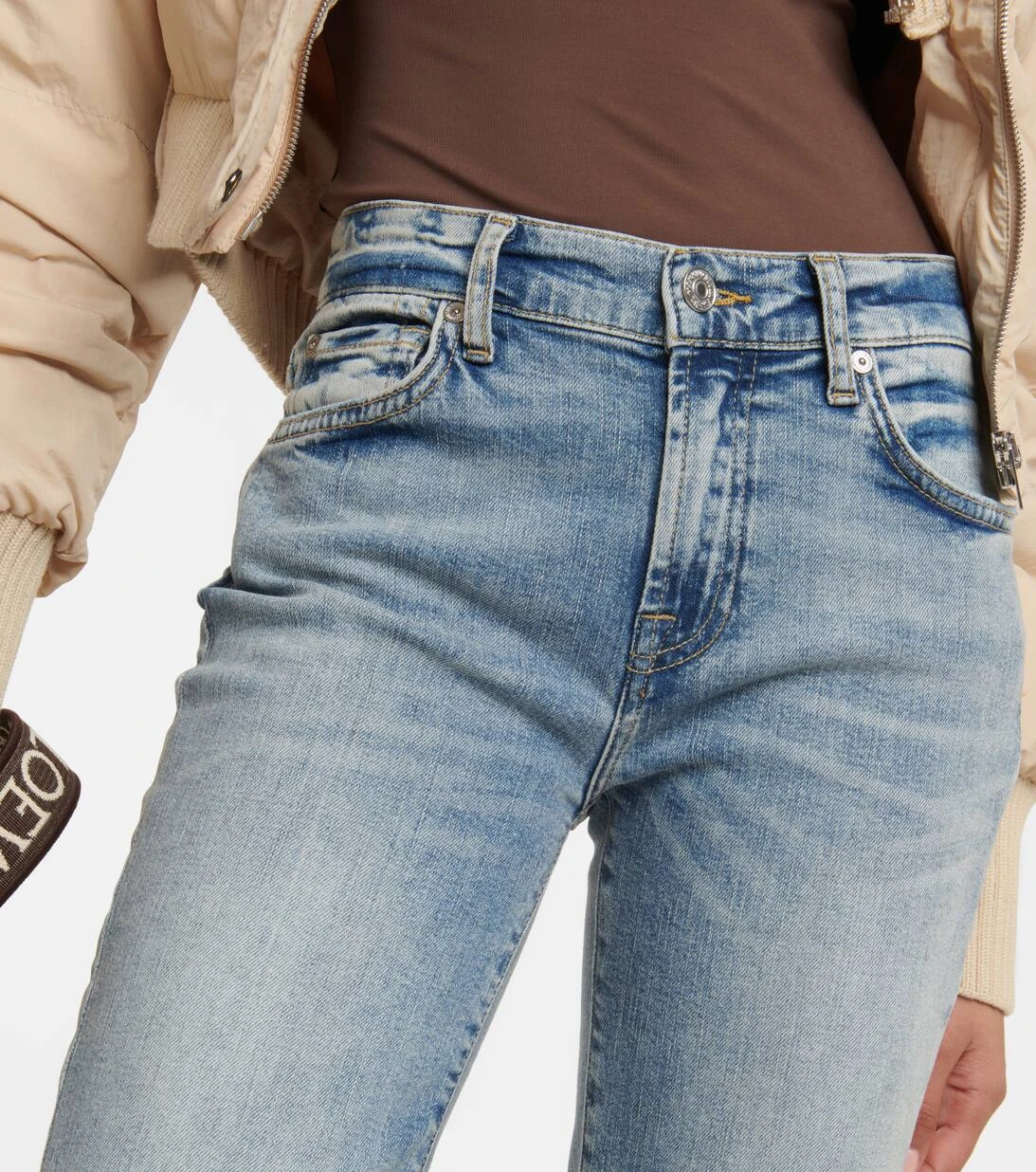 7 For All Mankind Mid-Rise Jeans Bootcut Tailorless 6 7 For All Mankind Mid-Rise Jeans Bootcut Tailorless – Bild 4