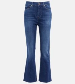 7 For All Mankind High-Rise Jeans Slim Kick