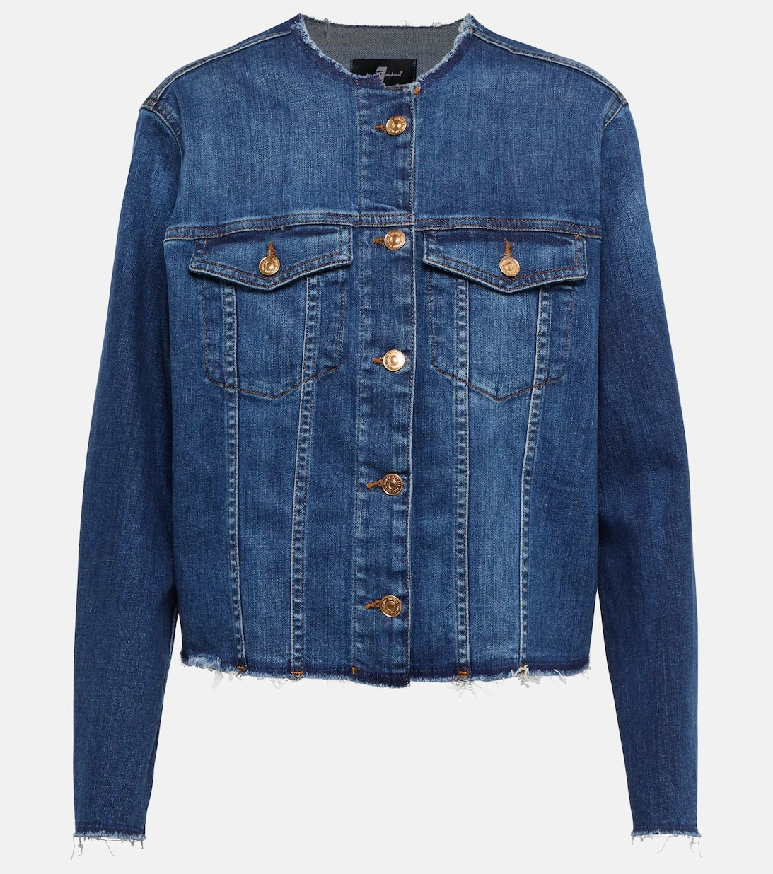 7 For All Mankind Jeansjacke Slim Illusion