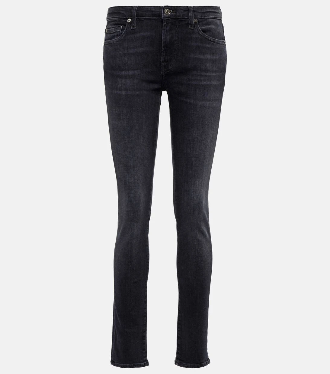 7 For All Mankind Mid-Rise Skinny Jeans Pyper 3 7 For All Mankind Mid-Rise Skinny Jeans Pyper
